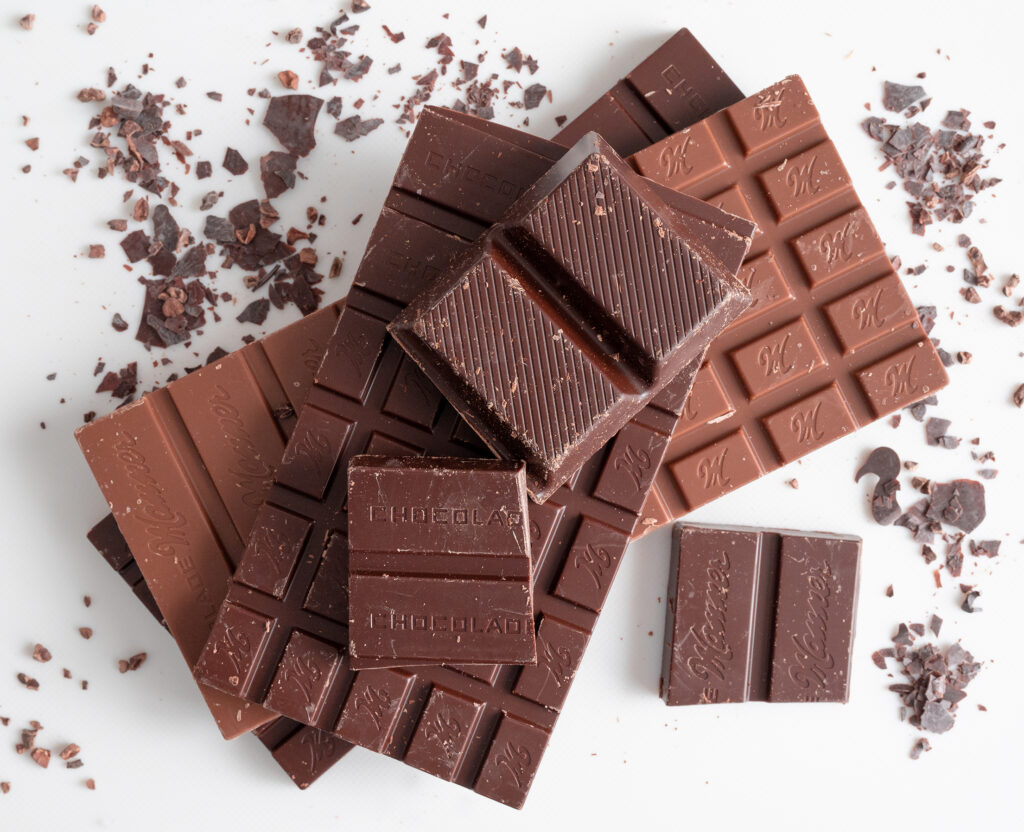 Food Photography: Schokoladetafeln